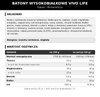 Wegański baton wysokobiałkowy Vivo Life - kakao i pomarańcza (65g)